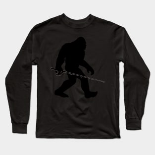 Bigfoot - Fly Fishing Long Sleeve T-Shirt